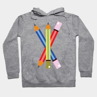 Three Pencils Hoodie